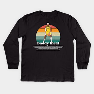 Buddy Hield Vintage V1 Kids Long Sleeve T-Shirt